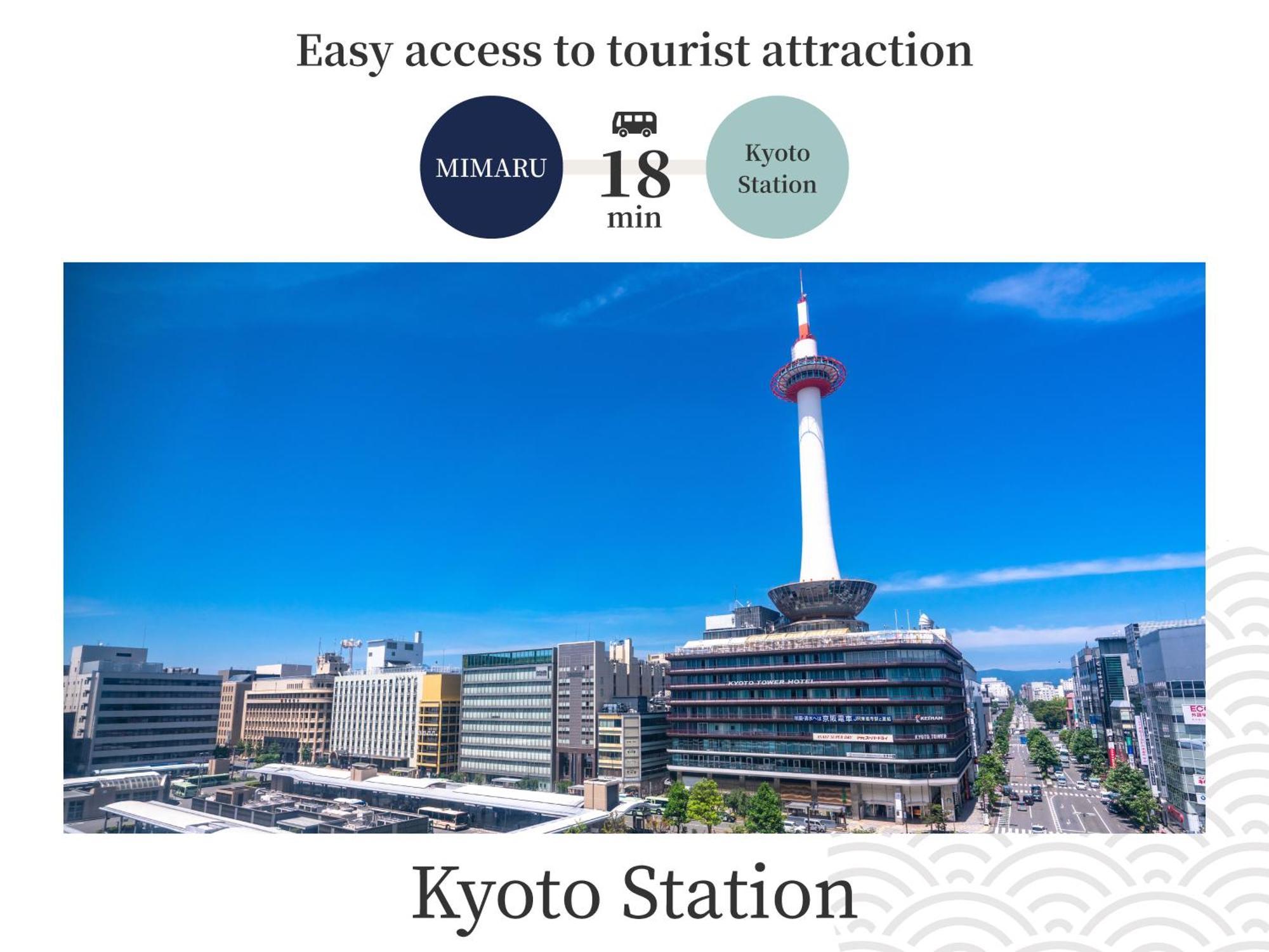 Mimaru Kyoto Nijo Castle Hotel Екстериор снимка